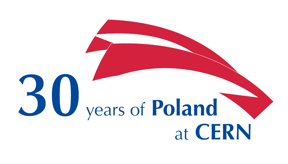Poland CERN 30th anniversary logo